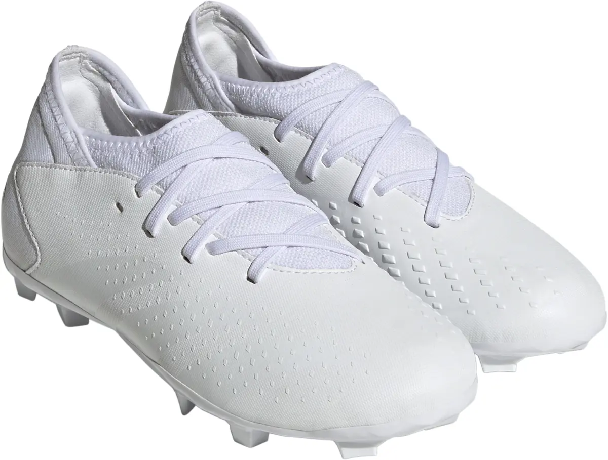Adidas Predator Accuracy.3 FG J Produkte Pack White / / Fußballschuh Teamsport Hofbauer Triple
