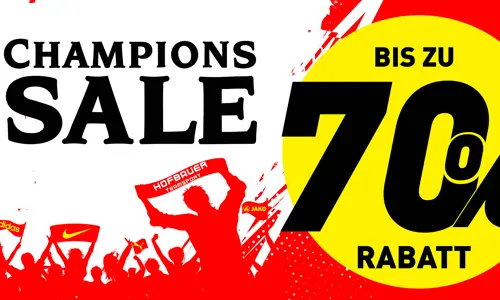 Champions Sale / bis 70% Rabatt